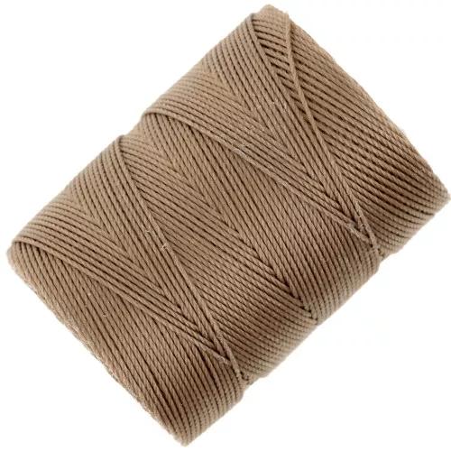 Filo C-LON Fine Weight Bead Cord 0.4 mm - Sabbia x124m
