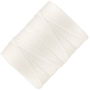 Filo C-LON Fine Weight Bead Cord 0.4 mm - White x124m