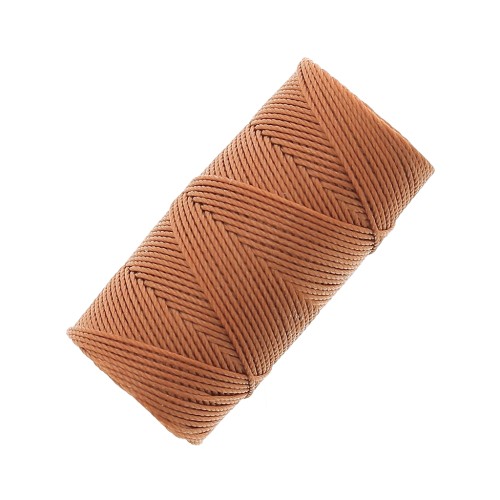 Filo C-LON Fine Weight Bead Cord 0.4 mm - Nutmeg x45m
