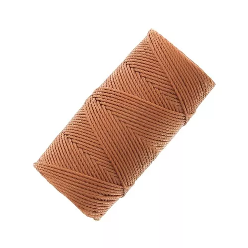 Filo C-LON Fine Weight Bead Cord 0.4 mm - Nutmeg x45m