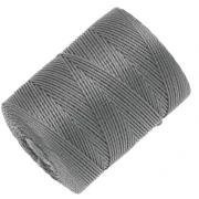 Filo C-LON Fine Weight Bead Cord 0,4 mm - Gunmetal x 124 m