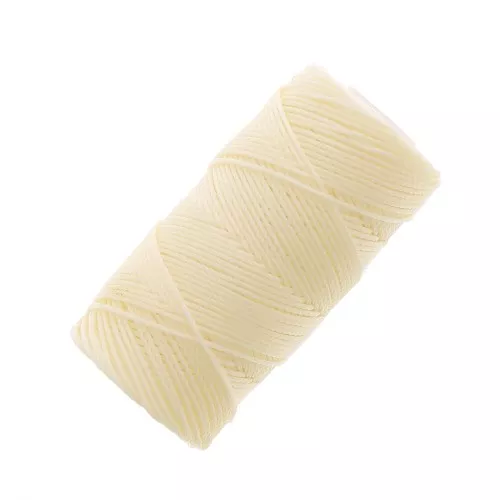 Filo C-LON Fine Weight Bead Cord 0.4 mm - Vanilla x45m