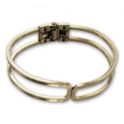 Base per bracciale da decorare mm. 65x52 gold bronze x1|raw }}
