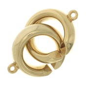 Chiusura manina 37 mm - Dorato x1