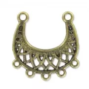 Separatore motivo rombi mm. 26 mm bronzo x1