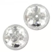 Palla filigrana cerchi mm. 16 argentato x1