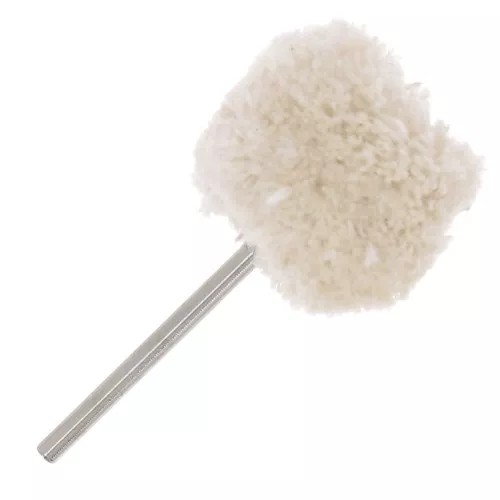Spazzolina circolare di lucidatura in filo di cotone 24 mm x1