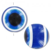 Perla tonda mm. 14 occhio buona fortuna x1|raw }}