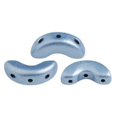 Arcos® di Puca® 5x10 mm Light Blue Metallic Mat x10g