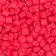 Silky Bead Dia mm.5x5 Red Corail x50|raw }}