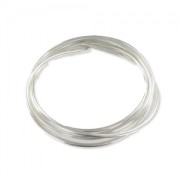 Filo tondo in argento fino 999/1000, 1 mm x 50 cm