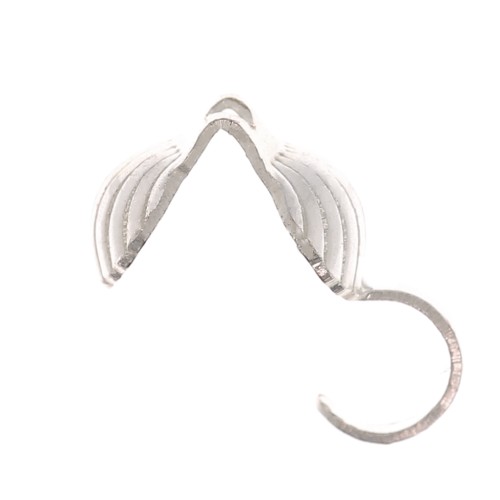 Coprinodi conchiglia 5 mm - Argentato x6