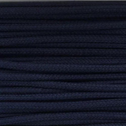 Cordoncino in poliestere 2 mm - Blu marina x1m