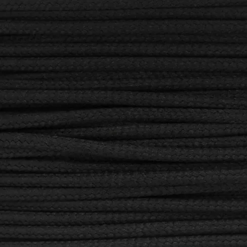 Cordoncino in poliestere 2 mm - Nero x1m