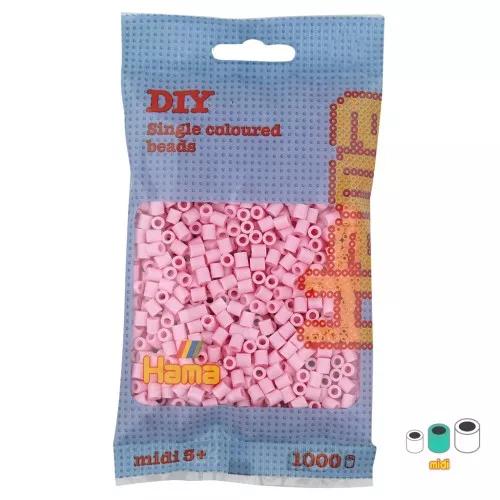 Perle da stirare Hama MIDI 5 mm Rosa tenero (n°95) x1000