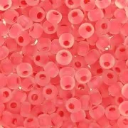 Perle di semi Preciosa 9/0 2,5 mm - Crystal Cranberry mat x20g