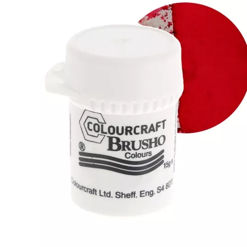 Polvere acquarellabile Brusho Colours - Brillant Red x15 g