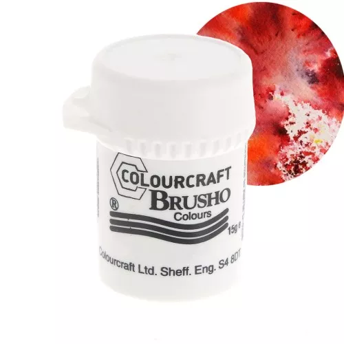 Polvere acquarellabile Brusho Colours - Burnt Sienna x15 g