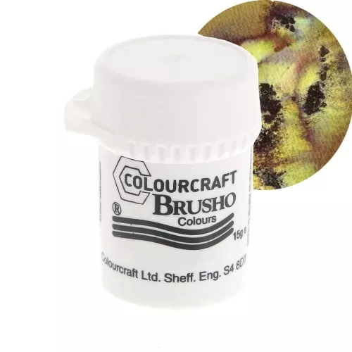 Polvere acquarellabile Brusho Colours - Moss Green x15 g
