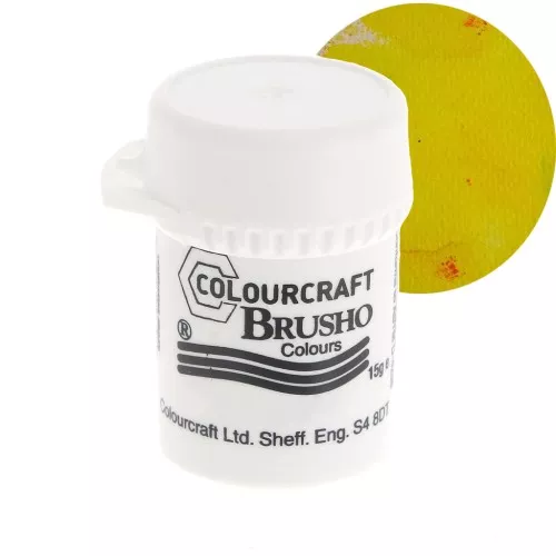 Polvere acquarellabile Brusho Colours - Lemon x15 g