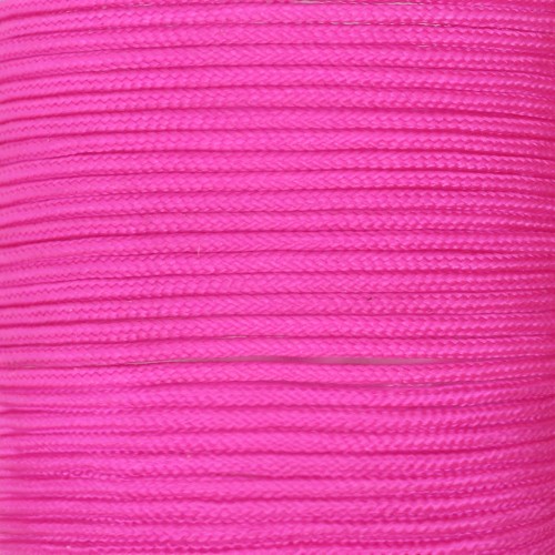 Filo di giada / Filo di nylon intrecciato 0,8 mm Rosa fluo x 2,90 m
