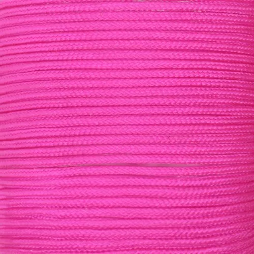 Filo di giada / Filo di nylon intrecciato 0,8 mm Rosa fluo x2.90 m