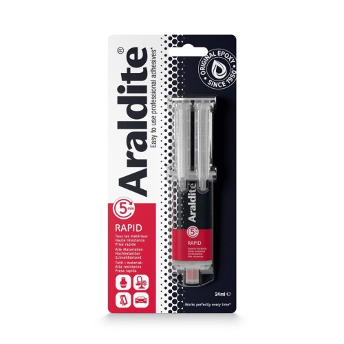 Colla Araldite Rapide - bi-componente - Presa rapida x24ml