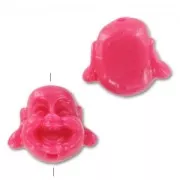 Testa di Budda mm. 12 Hot Pink x1