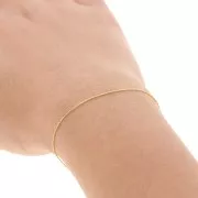 Catena maglia Paloma 0.6 mm - Acciaio inossidabile Dorato 316L x50cm