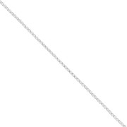 Catena strass in Ossido di zirconio tagliato 2 mm - Acciaio inossidabile 304 - Crystal x50cm|raw }}
