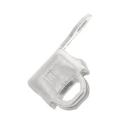 Terminale per catena strass 2 mm Acciaio inossidabile 304 x4