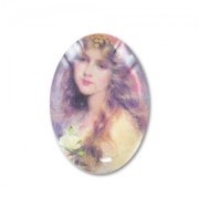 Cabochon mm. 18x13 Boemia x1|raw }}