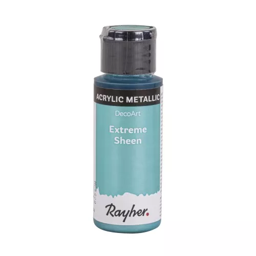 Pittura acrilica decorativa DecoArt Extreme Sheen - Aigue-marine x59 ml