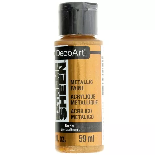 Pittura acrilica decorativa DecoArt Extreme Sheen - Bronze x59 ml
