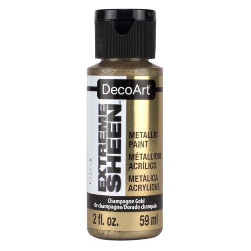 Pittura acrilica decorativa DecoArt Extreme Sheen - Champagne gold x59 ml