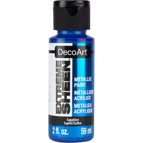 Pittura acrilica decorativa DecoArt Extreme Sheen - Saphir x59 ml