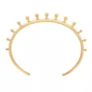 Bracciale con palline 7.8x155 mm - Dorato x1