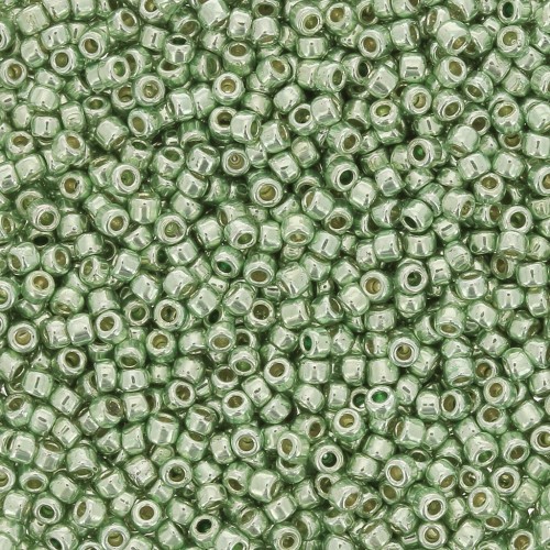 Rocaille Toho 15/0 TO15RPF570 - PF Galvanized Mint Green x8g