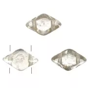 Perline in vetro Gemduo 2 fori 8x5 mm Crystal Gleam Orange Glaze x10g