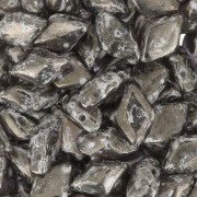 Perline in vetro Gemduo 2 fori 8x5 mm Crystal Gleam Copper Glaze x10g|raw }}