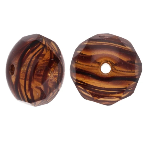 Ciambelle 8,5x6 mm Tartaruga x25