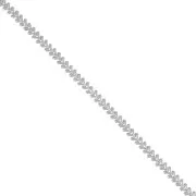 Catena maglia creativa a spighe 6 mm Acciaio inossidabile 304 x50cm