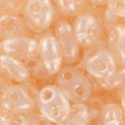 Twin beads mm. 2.5x5 Beige Pearl x20g|raw }}