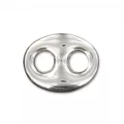 Intercalare chicco di caffè mm. 12x9 Argento 925 x1