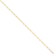 Catena maglia Rettangolo 2.5 mm in Gold filled x20cm|raw }}