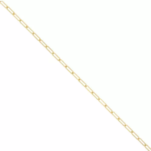 Catena maglia Rettangolo 2.5 mm in Gold filled x20cm