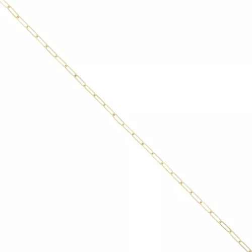 Catena maglia Rettangolo 2 mm in Gold filled x50cm