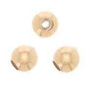 Perle stopper bead 8 mm con un foro di 2.5 mm Gold Filled x1|raw }}