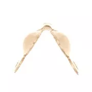 Coprinodi mm. 3.5 con anello chiuso in Gold filled x4