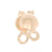 Coprinodi mm. 3.5 con anello chiuso in Gold filled x4